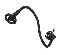 Eminchu Gooseneck Phone Holder, Adjustable Flexible Sturdy Smartphone Stand, Black Phone Stand for Bike Handlebar Stroller Mic & Fitness Equipment