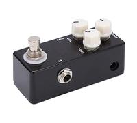 Eminchu Guitar Effect Pedal Mini Fuzz Muff True Bypass Adjustable Fuzz Effect for Musicians Black Metal 1 Unit
