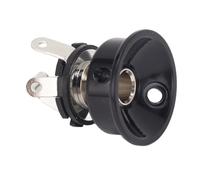 Eminchu Guitar Jack Plate Durable Metal Electrosocket Holder for Telecaster TL Guitar Parts 1 X Holder 2 X Screws