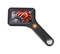 Eminchu Handheld Digital Microscope, 2MP, 3 Inch HD Screen Microscope, Portable USB Microscopes with 500x AF Auto Focus & 8 LED Lights, Ideal for PC Repair & Diagnostics