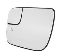 Eminchu Heated Side View Mirror Glass Clear Vision Replacement Fit for Ford Explorer 2011-2017, Elegant Design with Heating Function, Perfectly Matches Original Fit, 1 Set (Left)