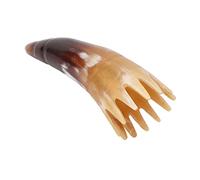Eminchu Horn Comb for Scalp Massage with Unique Horn Shape Lightweight Portable Design for Home and Travel 1 X ABS Brush