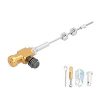 Eminchu Hydraulic Clutch Fit for Master Cylinder Compact Lightweight Design Clutch Switching Performance for Motorcycle ATV Dirt Bike Aluminium Alloy 1 Unit (Gold)
