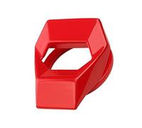 Eminchu Ignition Key Switch Cover, Durable Zinc Alloy, Engine Start Stop Button Cover for Most Cars, Compact Size, 1 Unit