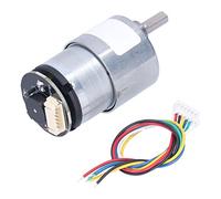 Eminchu JGB37-520 Speed Reduction Gear Motor Electric Micro DC Geared Motor for Household Appliances, Durable Metal Material, 12V (1000RPM)