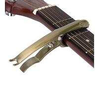 Eminchu K72 Guitar Bronze Coloured Zinc Alloy Tool for Quick Tone Change for Guitar Ukulele Mandolin 11.5 X 8.5 X 1cm