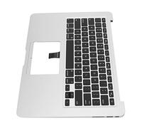 Eminchu Keyboard Base Replacement Stylish Design Durable Backlit for Air 13in 2013-2017 Aluminum Alloy Silver