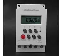 Eminchu KG316T-II Intelligent Electronic Timer Switch for Home Security with 20 Sets of Switching Time, ABS Material 3.5 X 2.1 X 1.7in for Elevators, Packaging Industry