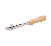 Eminchu Leather Edger Creaser Durable Wooden Handle Craft Tool for Leatherworking Projects and Hobbyists Made of Premium Wood and Metal