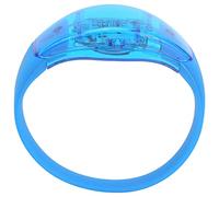 Eminchu LED Bracelet with Sound Control, Night Running Accessory (Blue)