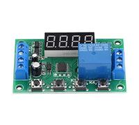 Eminchu LED Display Adjustable Timer Relay Control Module for Water Pump Motor Solenoid Valve, Durable Digital Switch for Home Automation (24V)