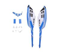 Eminchu Lightweight Helicopter Body Cover Replacement for RC ERA C138 Bell 206 Long-lasting Protection for Flying Adventures (Blue)