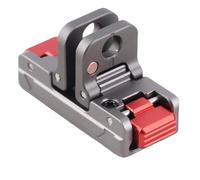 Eminchu Magnetic Mount for Ace Ace Pro 2 Action Camera, Aluminum Alloy Snap On Mount with 1/4in Screw Port, Foldable Dual Claw Interface, Ideal for Series Cameras