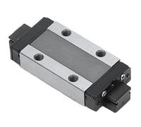 Eminchu Mini Linear Rail Guide Professional Durable High Accuracy Sliding Guideway for Projects Bearing Steel 0.25in Height 0.35in Width (MGN9H)