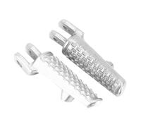 Eminchu Motorcycle Foot Pegs Durable Silver Front Footrests Replacement Fit for CBR600RR CBR1000RR CB1000R 2 Units