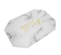 Eminchu Nail Art Pillow PU Leather Hand Rest Cushion Mat for Nail Salon Home Use Durable 27 X 12.5 X 9cm (Marble manicure hand pillow #12)