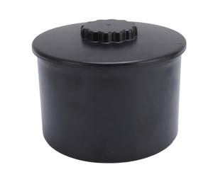 Eminchu Neck Strips Dispenser, Plastic Barber Neck Paper Holder, Disposable Scarf Paper Container, Ideal for Hair Salon, Black Durable & Sanitary