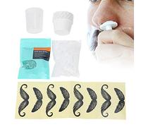 Eminchu Painless Effective Nose Hair Removal Wax Kit, Safe Quick Nasal Eyebrow Hairs Removal Kit, Double Sided Puller Wax with Beads, Ideal for Clean Soft Smooth Nose