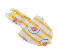 Eminchu Pet Bird Diapers Washable Reusable Cotton Flight Suit Diapers for Parakeets Cockatiels Macaws 1 Pack (L Watermelon)