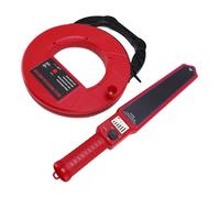 Eminchu Pipe Blockage Detector High Accuracy Probe for Plumbing Tool Sewer Wall Scanner, 2m Long Distance Locator