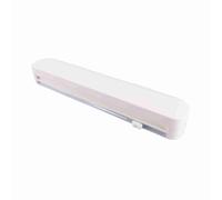 Eminchu Plastic Wrap Cutter, 8 Suction Cups Cutter, 2 Way Sliding Knife with 30000 Times Cutting Tested, Ideal for Food Storage