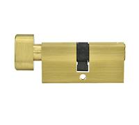Eminchu Powder Metallurgy Lock Cylinder Friction Coefficient Small Long Service Life for Bedroom Door with Keys for Wooden Doors, Aluminum Doors