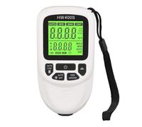 Eminchu Professional Coating Thickness Gauge High Accuracy Multifunctional 3 Units Paint Thickness Meter for Manufacturing and Metal Processing (white)