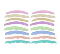 Eminchu Professional Eyelash Perming Pad Silicone Curler Rods for Lash Lifts Easy to Use 8 Pairs in Mixed Colors