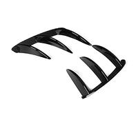 Eminchu Rear Bumper Canards Replacement, Stylish ABS Rear Lip Splitter for W176 A200 A250 A260 A45 A Fit for MG, 2 Pack (Bright Black)