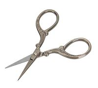 Eminchu Retro Scissor, Vintage Embroidery Sewing Scissors with Stainless Steel & Pointed Tip, Ideal for Handmade Craft Cross Stitch Fabric Cutting (Bronze)