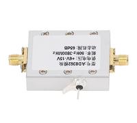 Eminchu RF Signal Power Meter Logarithmic Frequency Detector High Accuracy True RMS for RF Applications Aluminum Alloy 1 Unit