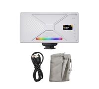 Eminchu RGB Video Light Ultra-Bright Dimmable LED Light for Video Conference Photography Suitable for Live Streaming and DSLR Cameras 2500K-9900K