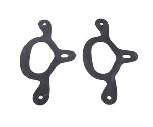 Eminchu Rubber Spur Tie Down Straps, Flexible and Durable, Anti Slip for Western Riding, 2pcs, Rubber