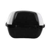 Eminchu Scooter Tail Trunk Impact Resistant Large Capacity Rear Top Box for Outdoor Travel 28cm X 41cm X 39cm (White)
