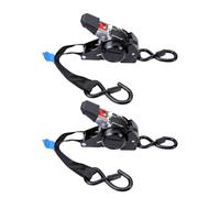 Eminchu Self Retracting Ratchet Tie Down Straps for Truck Cargo