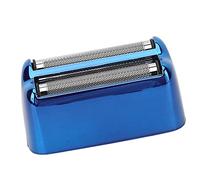 Eminchu Shaver Foil Head Replacement Cutter Head for Comfortable Shaving Experience At Home or Salon, Stainless Steel and ABS, 2 Units (Blue)
