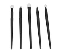 Eminchu Silicone Lip Brush Set with Ergonomic Handles for Easy Makeup Application - 5 Pieces Reusable Brushes for Home and Travel