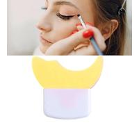 Eminchu Silicone Mascara Smear Shield, Lightweight Eyelash Applicator Baffle for Perfect Makeup Results, Skin Friendly, Easy to Use (Yellow)