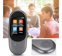 Eminchu Smart Voice Translator, Multilingual Simultaneous Translation Device, Language Interpreter with 2.4 Inch IPS LCD Screen & WiFi Connectivity, Ideal for Travel, Business & Study
