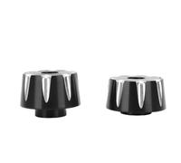 Eminchu Spyder F3 RT ST RT-L Aluminum Alloy Hand Grip End Caps, Stylish Handlebar End Plug Set for Three Wheeled Motorcycle Riders