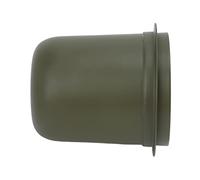 Eminchu Stainless Steel Hands Free Coffee Dosing Cup for 58mm Italian Handle Machines 58mm 150ml (OD Green)