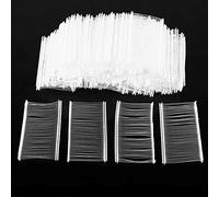 Eminchu Standard 2 Inch White Plastic Tagging Attachments for Clothing Garment Price Label Tagger Tag Gun Barbs, 5000pcs for Garments Toys Luggage Socks