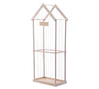 Eminchu Stuffed Animal Storage Zoo Holder Plush Toy Cage Organizer with Brake Wheels and Elastic Band for Large Capacity Toy Organizer in Playroom Bedroom Living Room