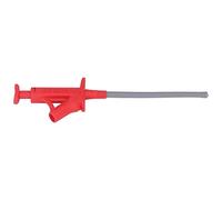 Eminchu Test Hook Clip Jumper Wires for Accurate Multimeter Testing Flexible Design Electronic Accessories 1 X J.30042 (Red)