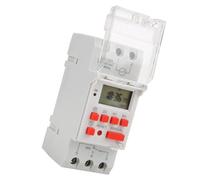 Eminchu TM919BK Digital Timer Switches with LCD Display for Home Automation - 30A Programmable Timer Switch - 7 Days Control for Appliances