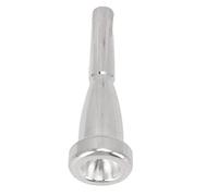 Eminchu Trumpet Mouthpiece 7C Copper Alloy for Elegant Sound Production and Comfortable Playing, Silver Color