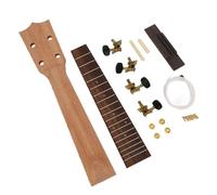 Eminchu Ukulele Neck Replacement Kit, Rosewood Fretboard Neck, DIY Ukulele Accessory with Simple Assembly, Ideal for 23 Inch