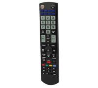 Eminchu Universal TV Remote Control Ergonomic Design Lightweight Easy to Use for All Users ABS Material 1 Pc