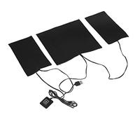 Eminchu USB Electric Heating Sheet Adjustable 3 Levels Temperature for Pain Relief in Back Neck Waist and Shoulders Made of Carbon Fiber 1 Piece