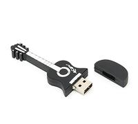 Eminchu USB Flash Drives Guitar Design Stylish for Data Storage Sharing Personal Use Plastic 1 Unit (64GB)